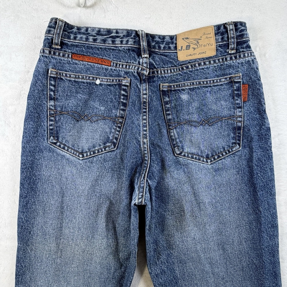 Vintage J.O. Feiyu Quality Jeans Bootcut Mens Size 32